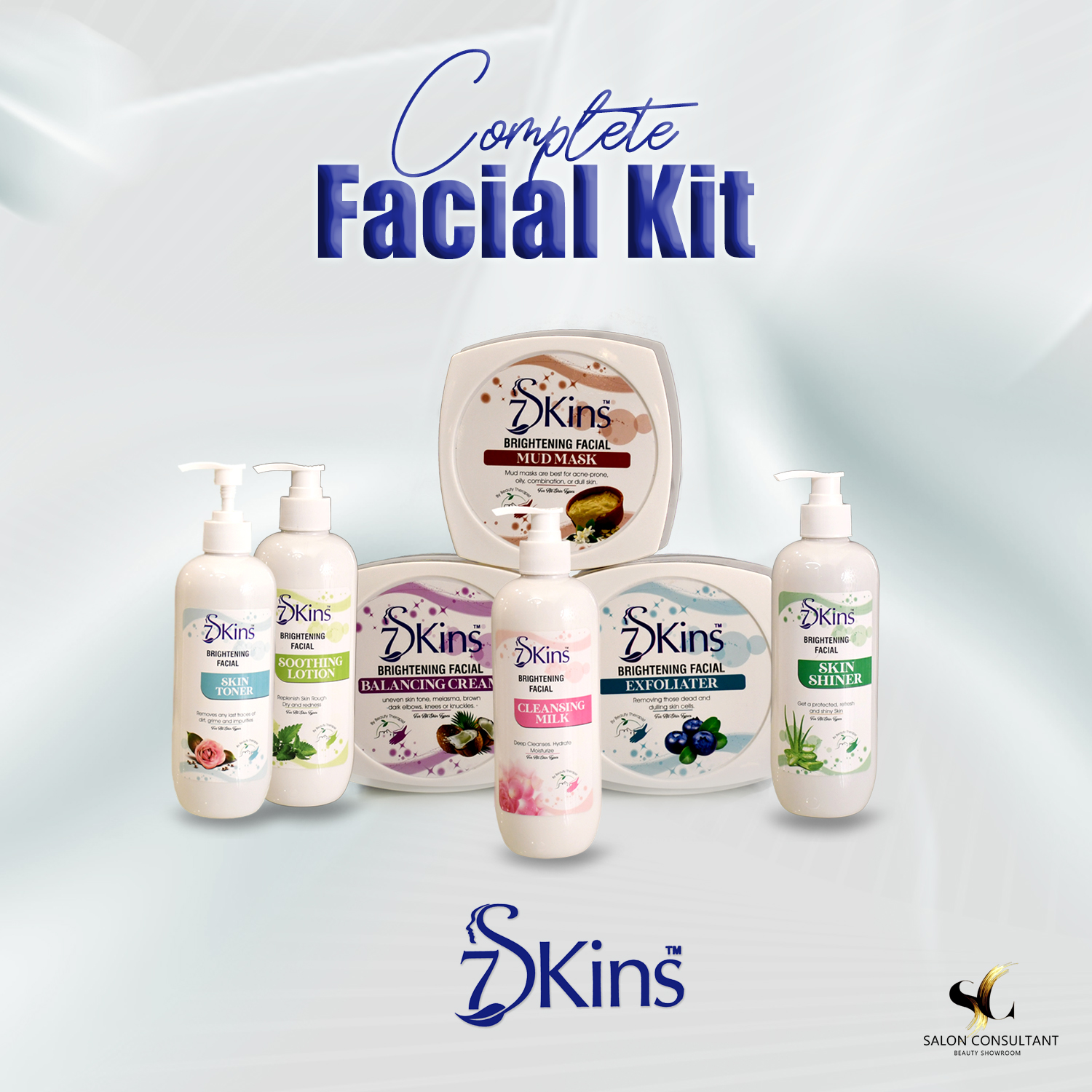 7Skin Whitening Facial Set